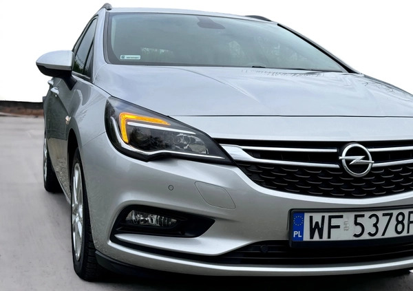 Opel Astra cena 38900 przebieg: 154000, rok produkcji 2017 z Płońsk małe 436